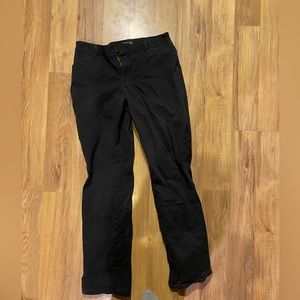 Lee's Women's Straight Leg Black Dress Pants